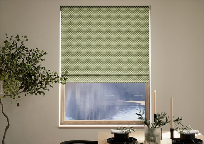 Ted Baker Palm Geo, Green - Roman Blind - Image 3